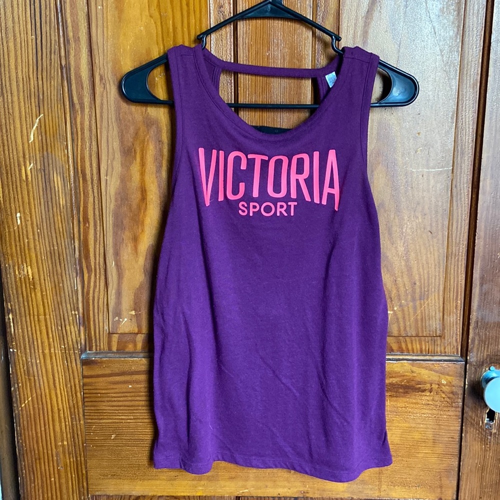 Purple Victoria’s Secret tank top size medium